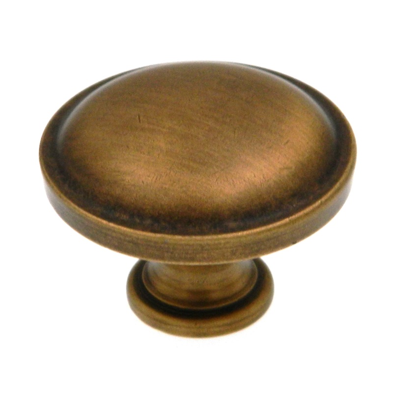 Amerock Allison Gilded Bronze 1 1/4 Round Cabinet Pull Knob BP53015GB