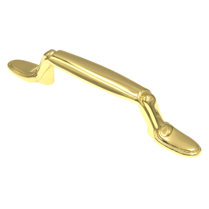 Amerock Allison Polished Brass 3 Center to Center Cabinet Handle Pull BP530073