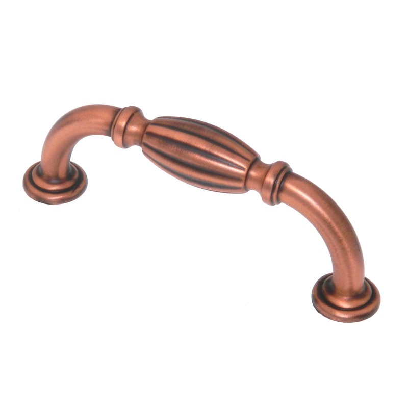 Amerock Blythe Brushed Copper 3 Center to Center Cabinet Handle Pull BP55222BC