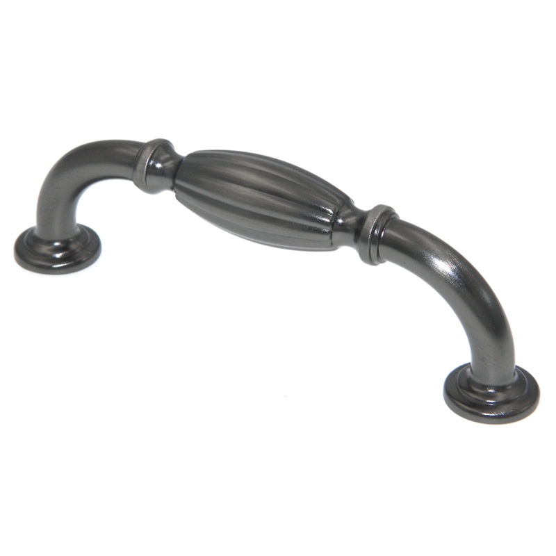 Amerock Blythe Graphite 3 3/4 (96mm) Center to Center Cabinet Handle Pull BP55223GPH