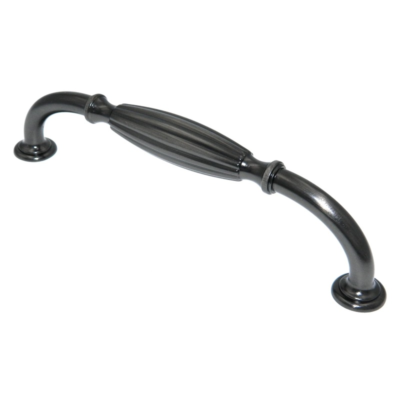 Amerock Blythe Graphite 6 1/4 (160mm) Ctr Cabinet Handle Pull BP55225GPH