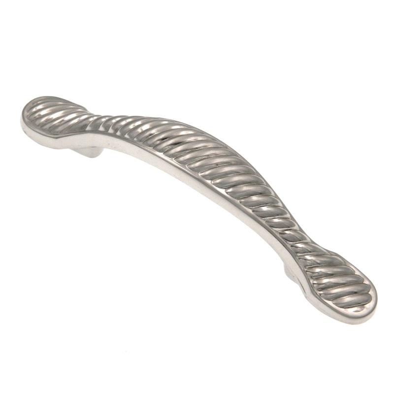Amerock Cyprus Sterling Nickel 3 Center to Center Cabinet Handle Pull BP5267G9