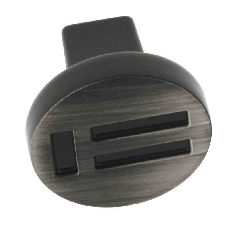 Amerock Evolutions Pewter 1 1/4 Round Cabinet Pull Knob BP4421PWT
