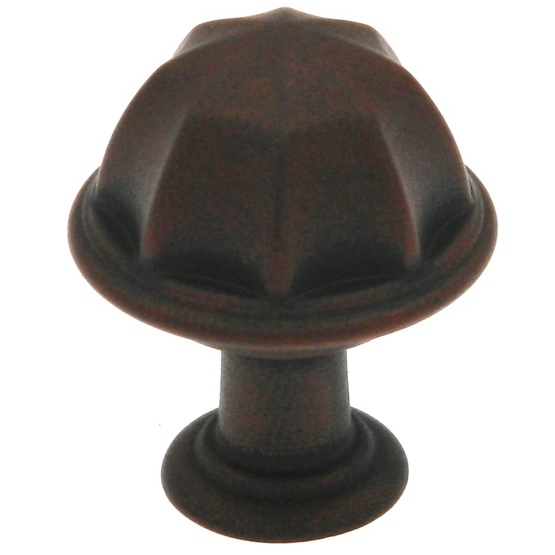 Amerock Eydon Antique Rust 1 Dome Cabinet Pull Knob BP53035ART