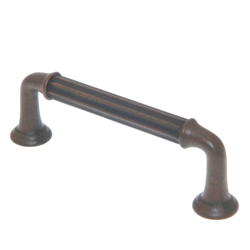 Amerock Eydon Antique Rust 3 Center to Center Cabinet Handle Pull BP53036ART