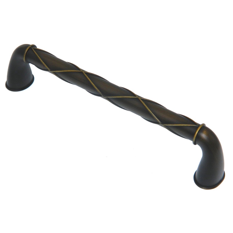Amerock Lattice Roman Bronze 6 Center to Center Cabinet Handle Pull BP55423RB