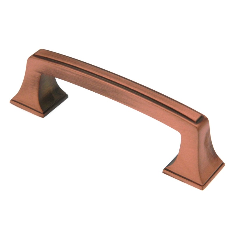 Amerock Mulholland Brushed Copper 3 Center to Center Cabinet Handle Pull BP53030BC