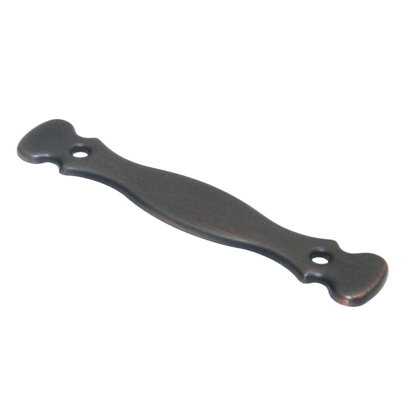 Amerock Oil-Rubbed Bronze Anniversary Ornate 3cc Cabinet Pull Backplate BP875ORB
