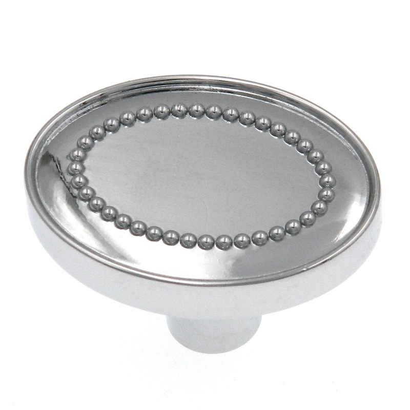 Amerock Opulence Polished Chrome 1 3/8 Dotted Cabinet Pull Knob BP2613326