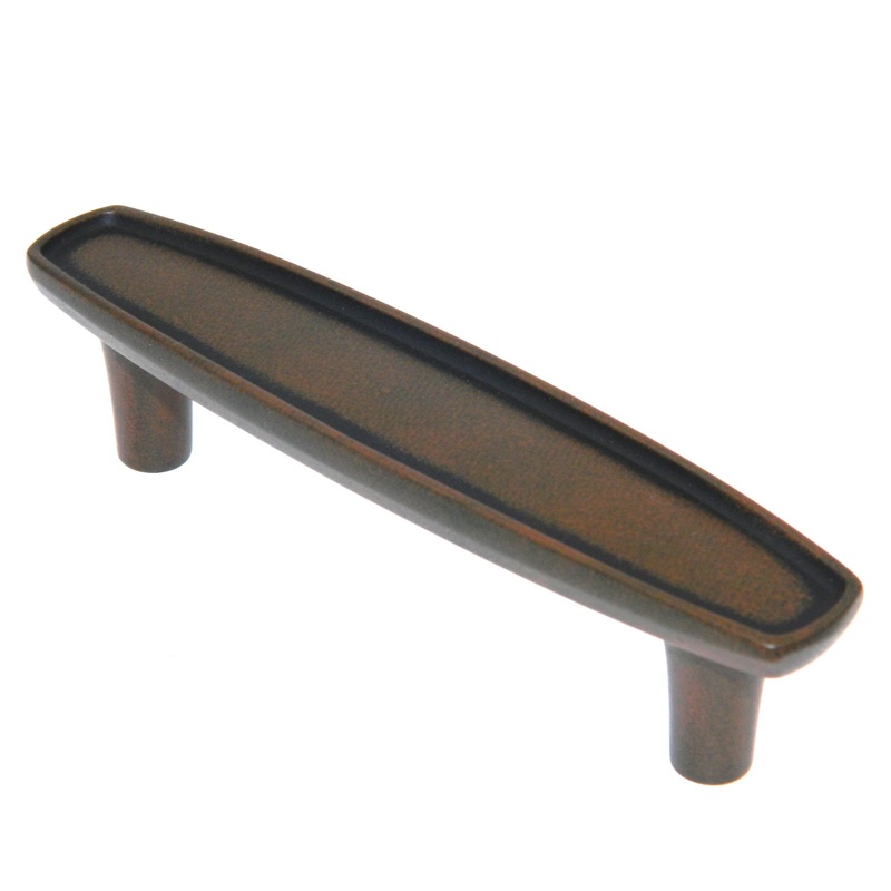 Amerock Porter Antique Rust 3 Center to Center Drawer Bar Pull BP27005ART