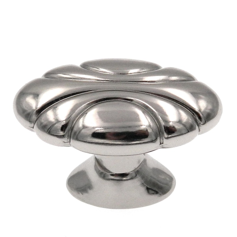 Amerock Radiance Polished Chrome 1 1/2 Oval Cabinet Pull Knob BP139626