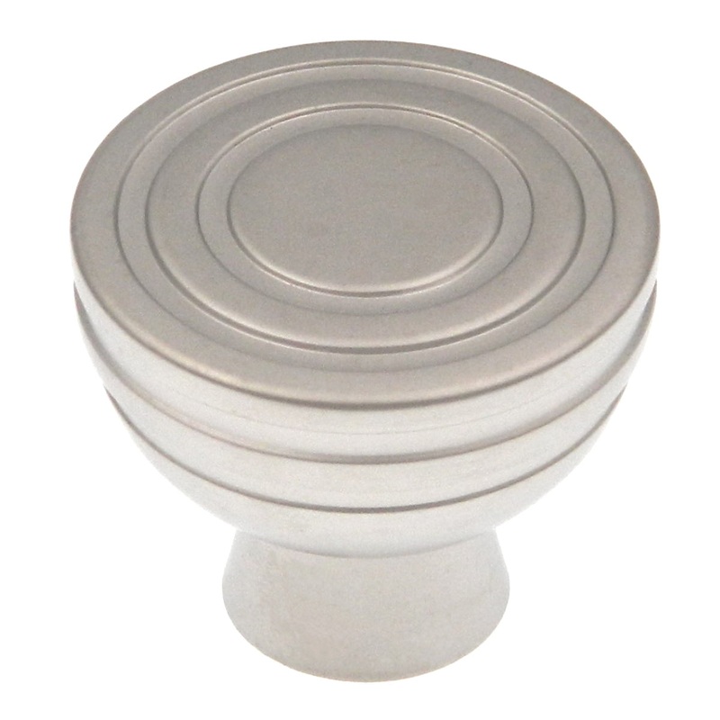 Amerock Sonara Satin Nickel 1 1/4 Round Cabinet Pull Knob BP53043SN