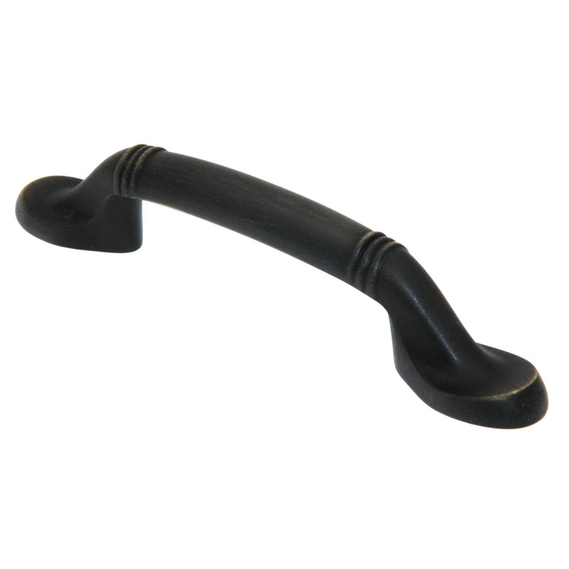 Amerock Sterling Traditions Roman Bronze 3 Center to Center Cabinet Handle Pull BP1300RB