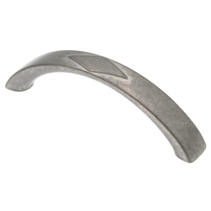 Amerock Vasari Weathered Nickel Copper 3 3/4 (96mm) Center to Center Cabinet Handle Pull BP24007WNC