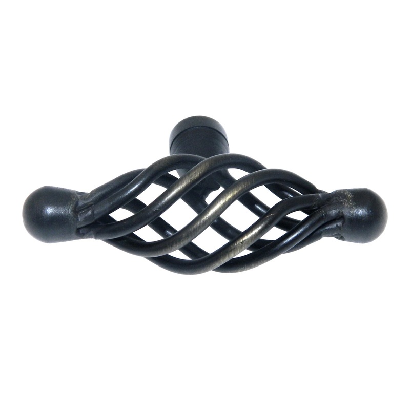 Amerock Village Classics Roman Bronze 2 9/16 Birdcage Cabinet Pull Knob BP19321RB