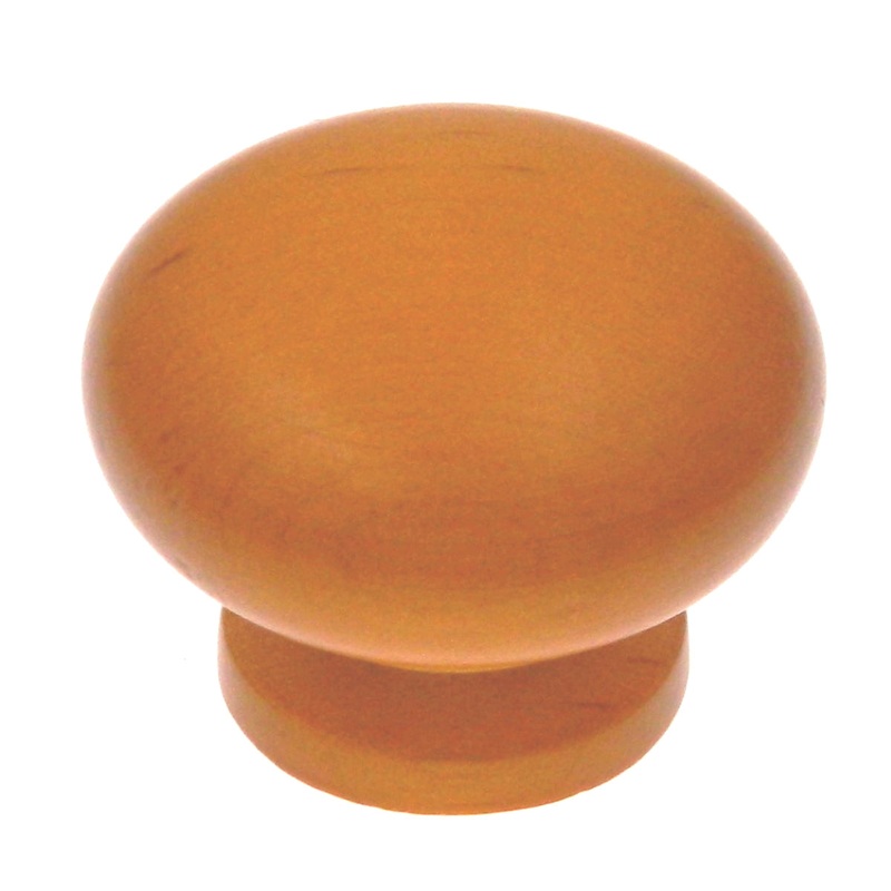 Amerock Wood Finishes Spice Maple 1 1/2 Mushroom Cabinet Wood Knob BP880MA2