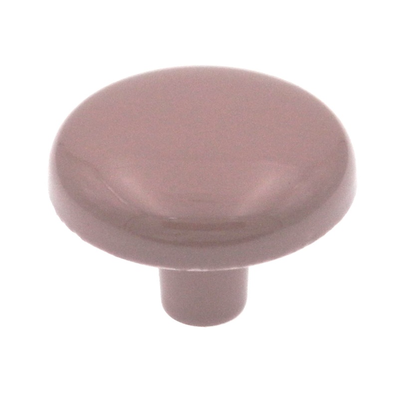 10 Pack Amerock BP710-DR Dark Pink Solid Brass 1 1/4 Round Cabinet Knob Pulls