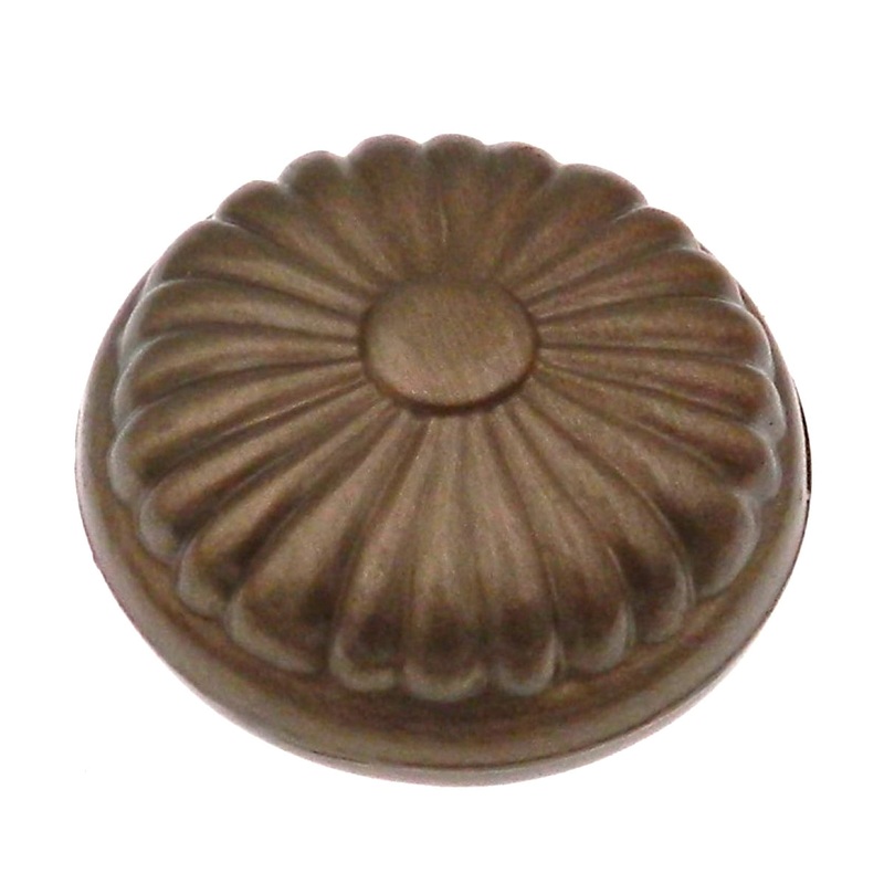 10 Pack P211-SBZ Satin Bronze 1 1/4 Mushroom Cabinet Knob Pulls Hickory Eclipse