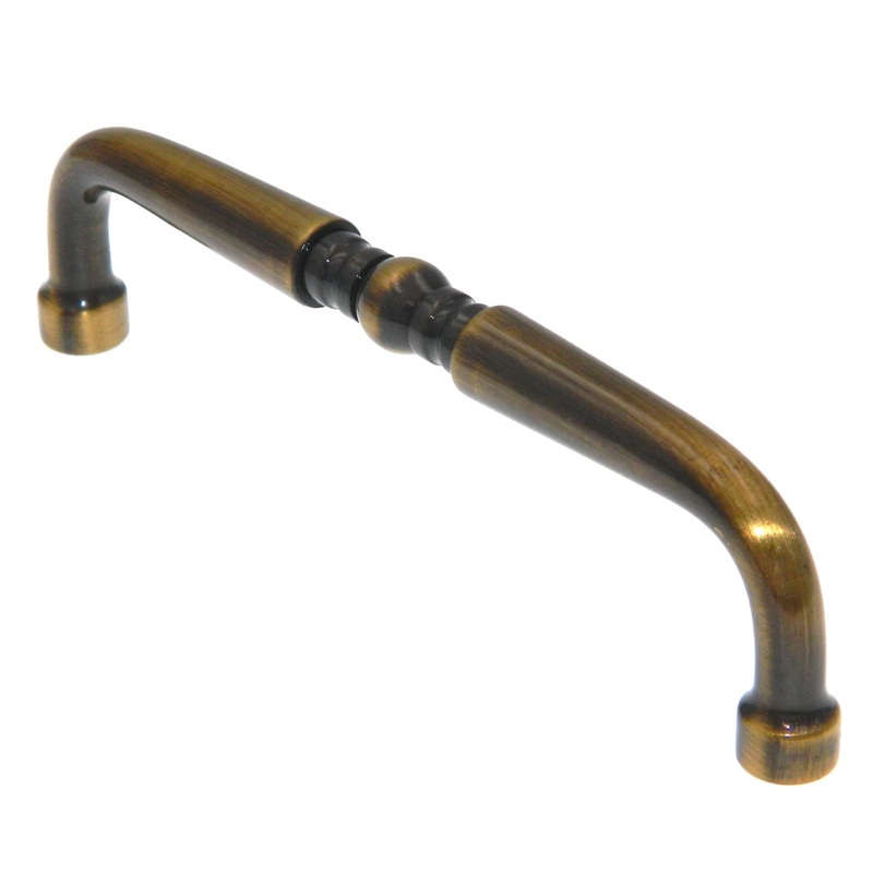 Amerock Allison Antique English 4 Center to Center Cabinet Handle Pull Solid Brass BP1452AE