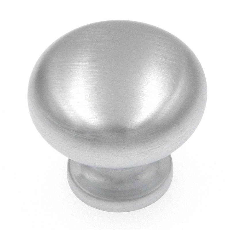 Amerock Allison Brushed Chrome 1 1/4 Mushroom Cabinet Pull Knob BP2911026D