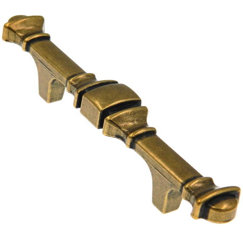 Amerock Allison Burnished Brass 3 Center to Center Drawer Bar Pull BP3422BB