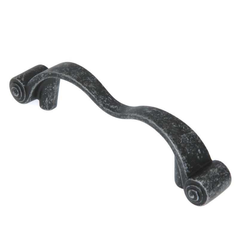Amerock Divinity Wrought Iron Dark 3 Center to Center Cabinet Handle Pull BP19253WID