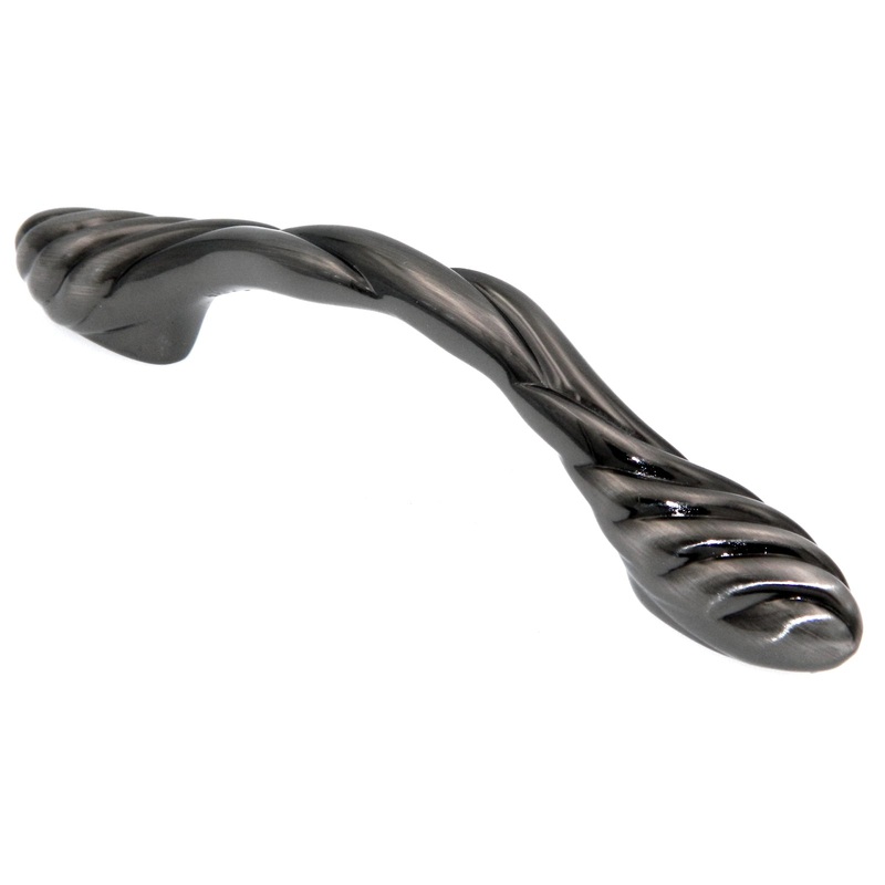 Amerock Expressions Pewter 3, 3 3/4 (96mm) Center to Center Cabinet Handle Pull BP1470PWT