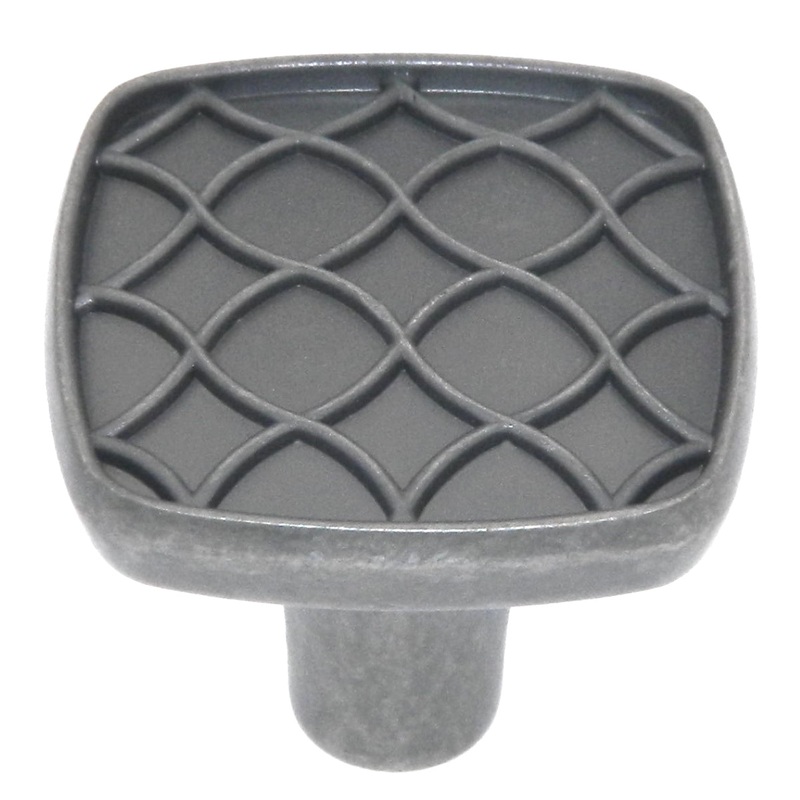 Amerock Marsden Weathered Nickel 1 1/8 Ornate Cabinet Pull Knob BP27008WN