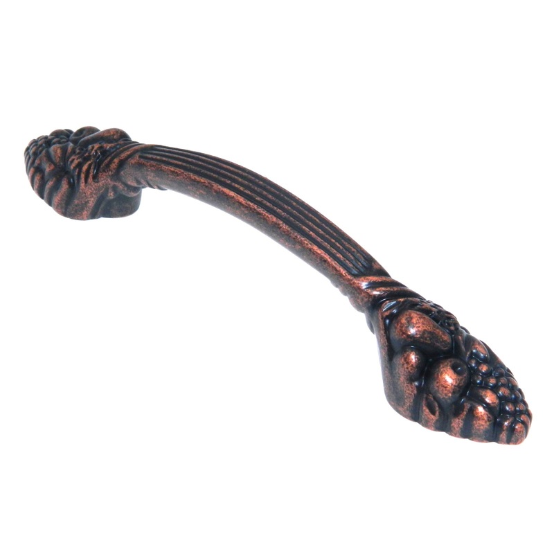 Amerock Natural Elegance Rustic Bronze 3 Center to Center Cabinet Handle Pull BP1332RBZ