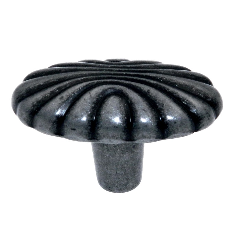 Amerock Natural Elegance Wrought Iron 1 5/8 Decorative Cabinet Pull Knob BP1338WI
