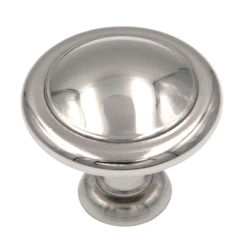 Amerock Reflections Polished Chrome 1 1/4 Round Cabinet Pull Knob BP138726