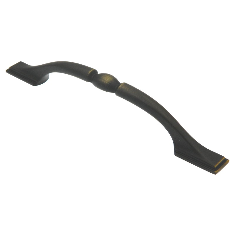 Amerock Sterling Traditions Roman Bronze 5 (128mm) Center to Center Cabinet Handle Pull BP1313RB