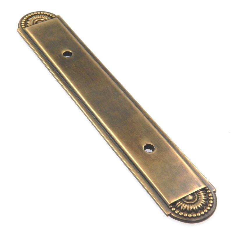 Belwith Hickory Hardware Sherwood Antique Brass Savannah 3cc Cabinet Pull Backplate F139