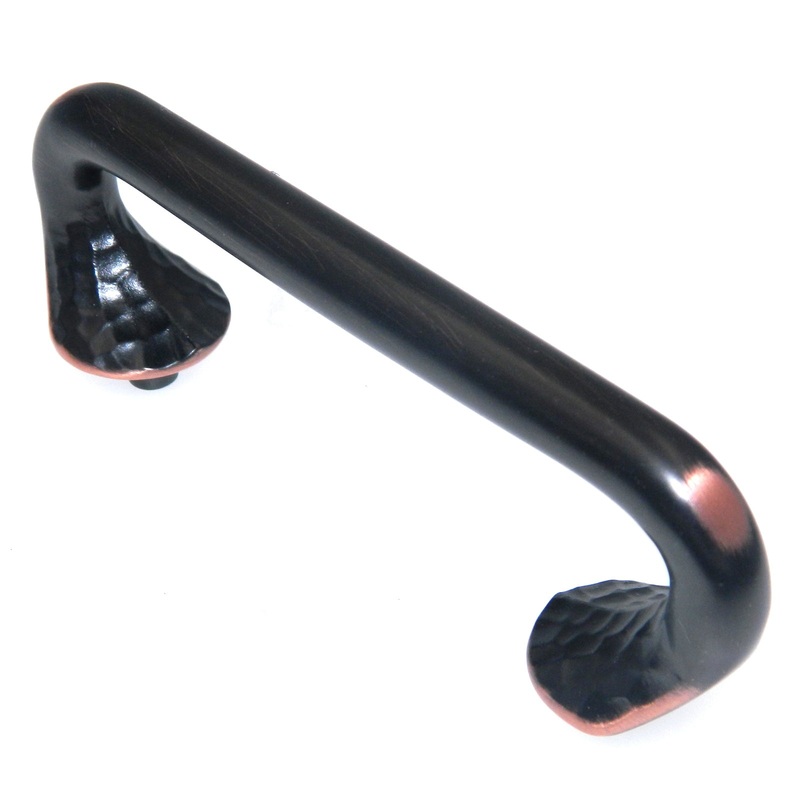 Hickory Hardware Craftsman Oil-Rubbed Bronze Highlighted 3cc Cabinet Handle Pull P2171-OBH