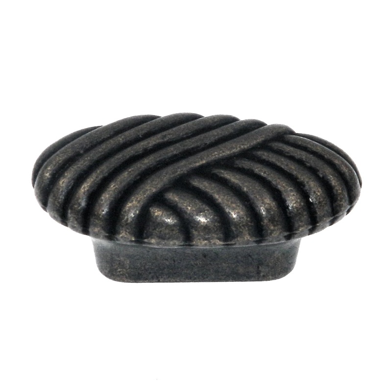 Hickory Hardware Foxglove Windover Antique 2 Oval Cabinet Pull Knob PA1115-WOA