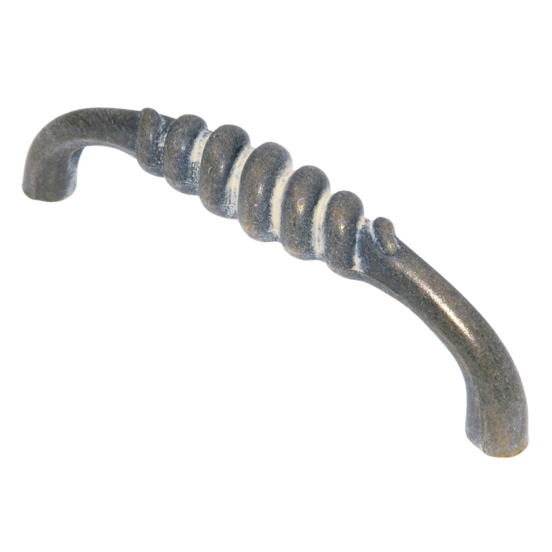 Hickory Hardware Manchester Blonde Antique 3 3/4 (96mm)cc Cabinet Handle Pull P2023-BOA