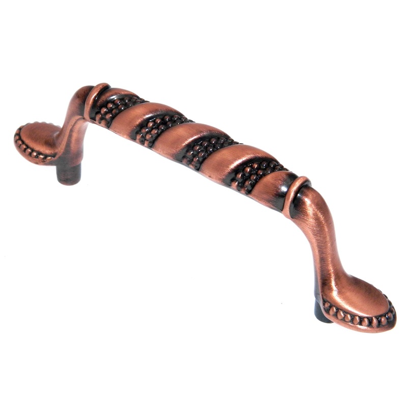 Hickory Hardware Southwest Lodge Antique Copper 3cc Furniture Cabinet Handle Pull P378-AC