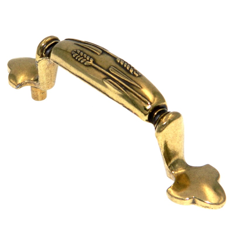 Hickory Hardware Southwest Lodge Lancaster Hand Polished 3cc Cabinet Handle Pull P555-LP