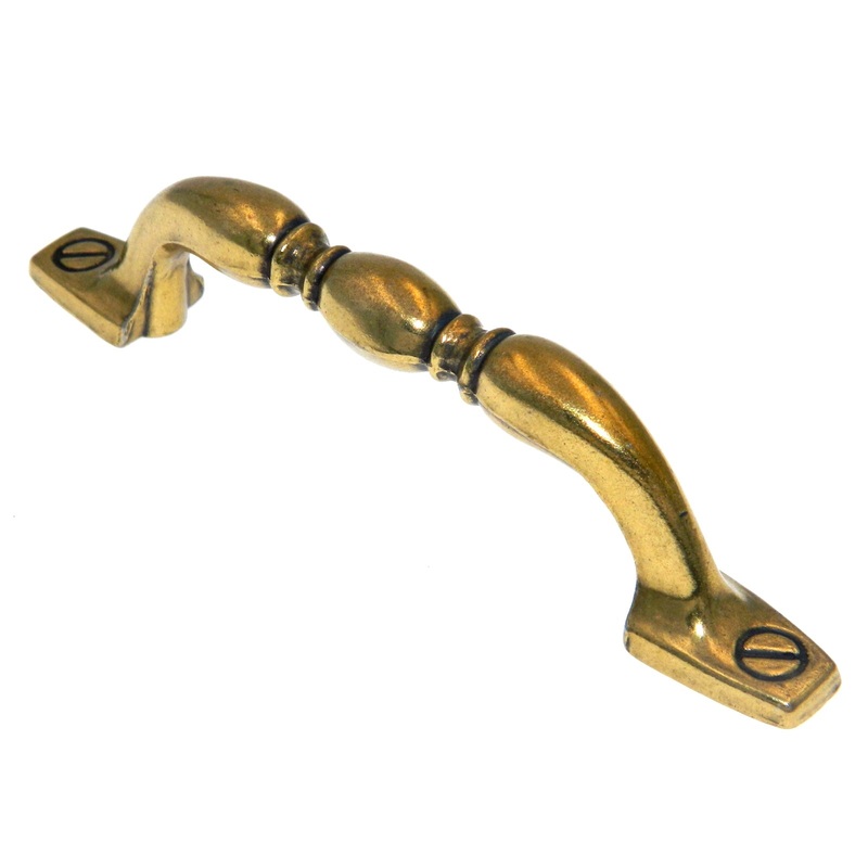 Hickory Hardware Tranquility Lancaster Hand Polished 3cc Furniture Cabinet Handle Pull P348-LP