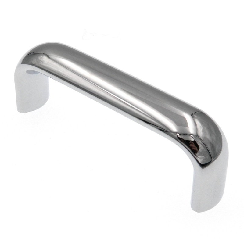 Keeler Power & Beauty Chrome 3cc Furniture Cabinet Handle Pull Solid Brass K201