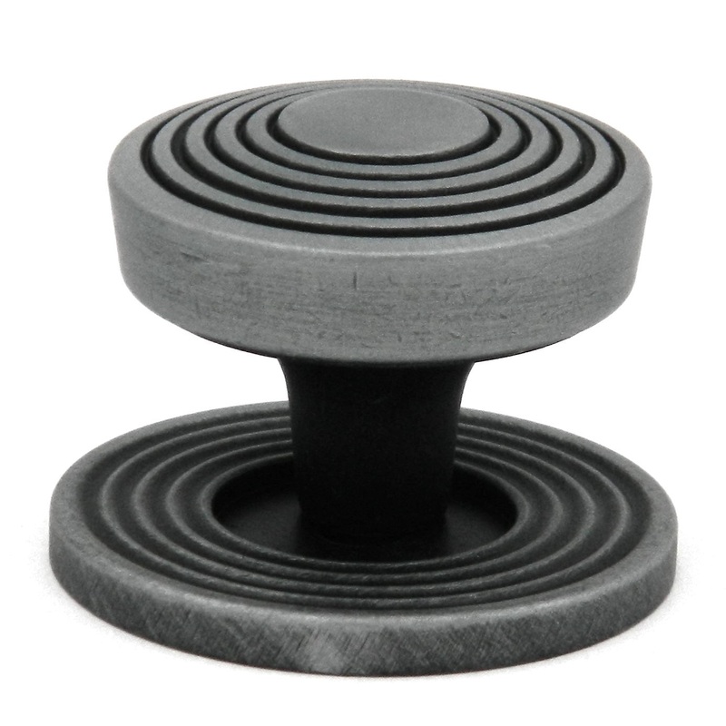 10 Pack Hickory Encore P3124-SPA Satin Pewter Antique 1 5/16 Cabinet Knob Pull