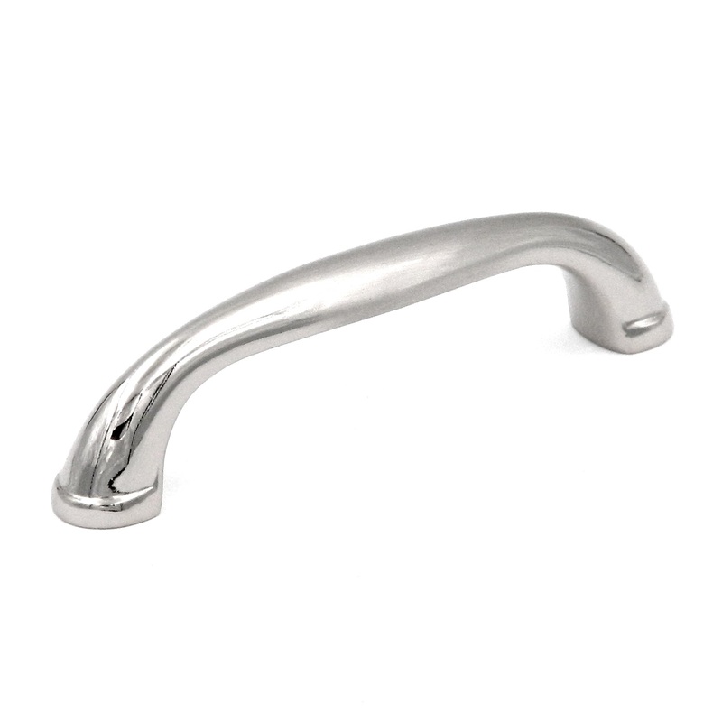 10 Pack Hickory Manor House P577-SC Satin Chrome 3cc Cabinet Handle Pulls