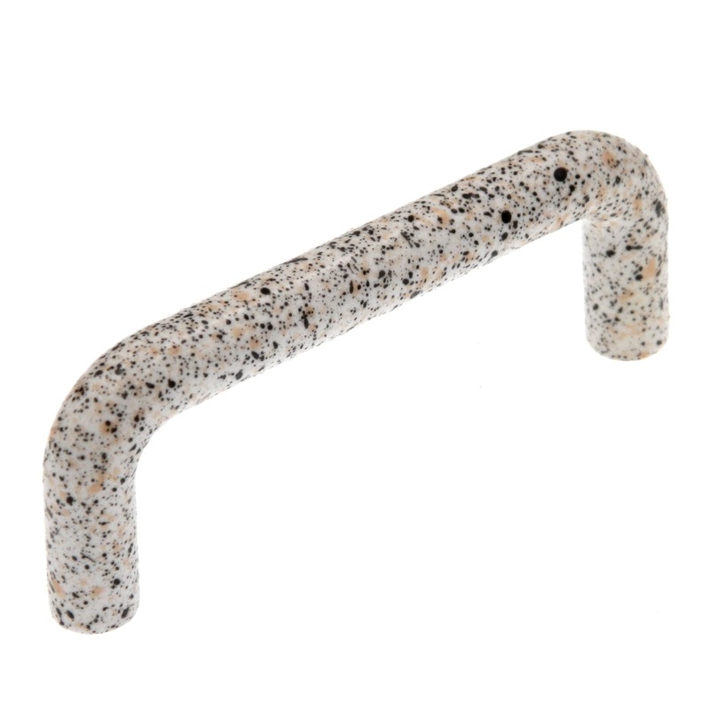 10 Pack Laurey 34855 Cream Sandstone 3cc Plastic Cabinet Wire Pull Handles