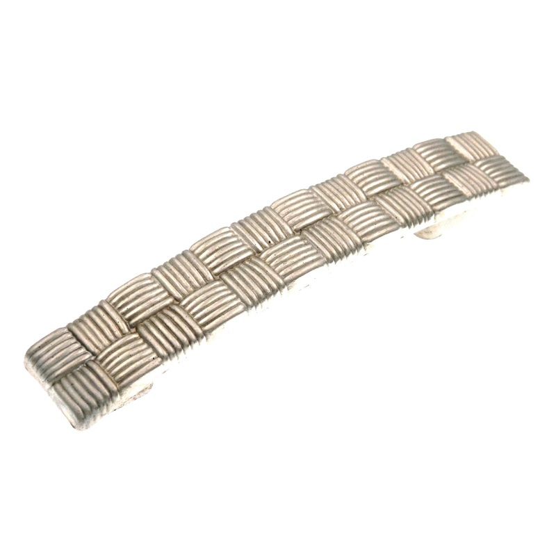 10 Pack PA1421-PN Pearl Nickel 3 3/4cc, 3cc Arch Handle Pulls Hickory Tapestry