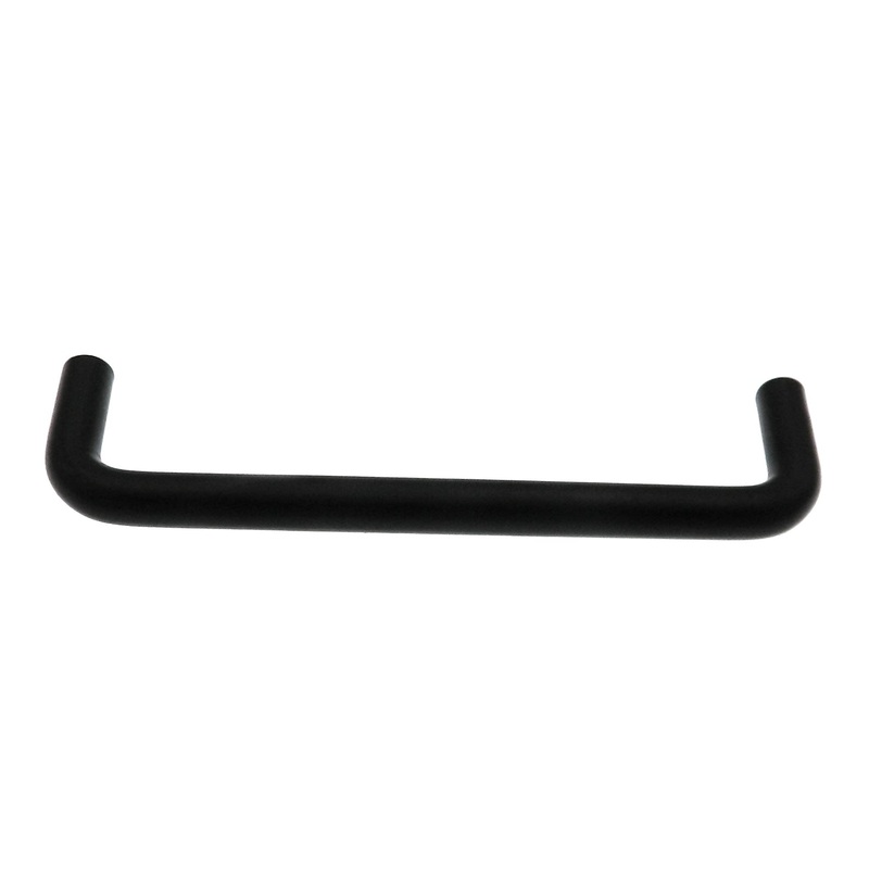 10 Pack Warwick Contemporary Black 4 3/8 (110mm)cc Solid Cabinet Wire Pull DH1032BL