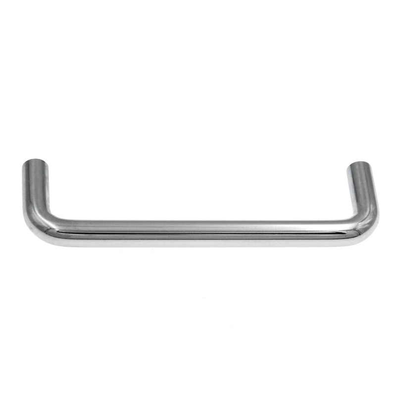 10 Pack Warwick Contemporary Chrome 3 3/4 (96mm)cc Solid Cabinet Wire Pull DH1032CH