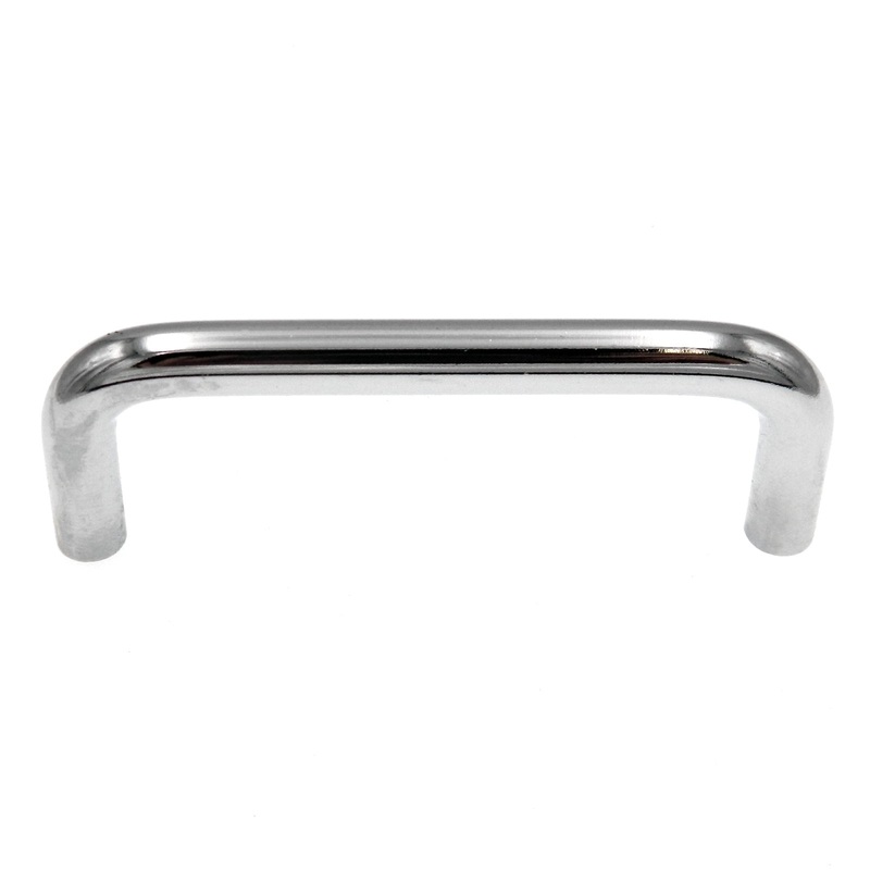 10 Pack Warwick Contemporary Chrome 3cc Solid Arch Cabinet Wire Pull DH1030CH