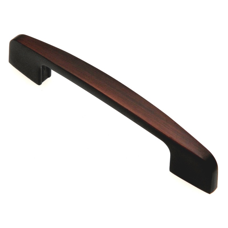 10 Pack Warwick Contemporary Oil-Rubbed Bronze 3cc Solid Cabinet Handle Pull DH1008BZ
