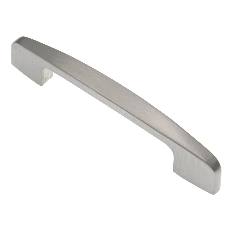10 Pack Warwick Contemporary Satin Nickel 3cc Solid Cabinet Handle Pull DH1008SN