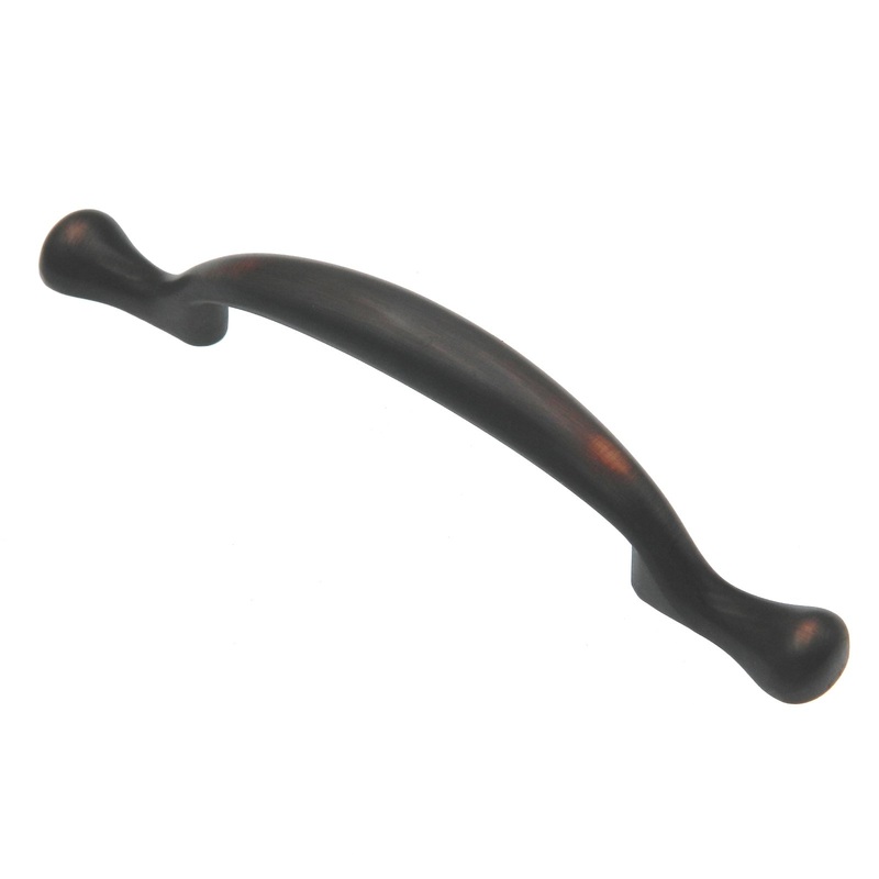 10 Pack Warwick Traditional Oil-Rubbed Bronze 3cc Solid Cabinet Handle Pull DH1009BZ